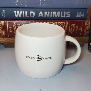 Caribou Coffee Dining Black White Logo 20oz Mug Poshmark